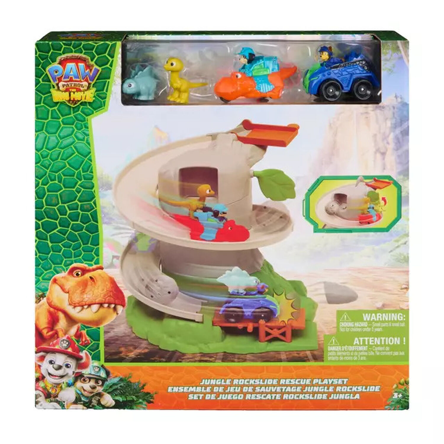 Set de Juego Paw Patrol Dino Rescate Rockslide image number 0.0